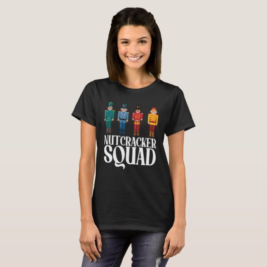 Ballet Dance Matching Family Christmas Nutcracker T-shirt (Voorkant volledig)
