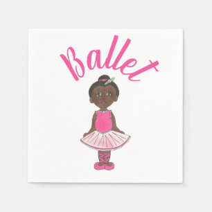 Ballet Dance Overweging roze Tutu Ballerina Dancer Servet