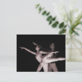 Ballet - Dance Partners 2 - Rood Briefkaart (Staand voorkant)
