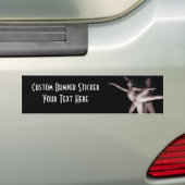 Ballet - Dance Partners 2 - Rood Bumpersticker (Op auto)