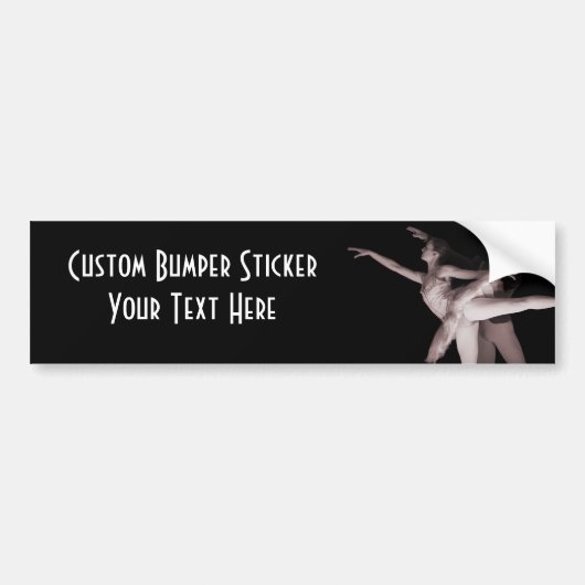 Ballet - Dance Partners 2 - Rood Bumpersticker (Voorkant)