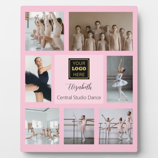 Ballet Dance Studio Photo Collage Fotoplaat (Voorkant)