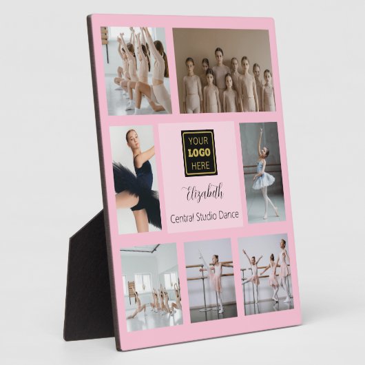 Ballet Dance Studio Photo Collage Fotoplaat (Zijkant)