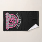 Ballet Dancer ADD TEKST Klassieke Dans Performer Bad Handdoek (Handdoek)