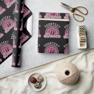 Ballet Dancer ADD TEKST Klassieke Dans Performer Cadeaupapier