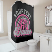 Ballet Dancer ADD TEKST Klassieke Dans Performer Douchegordijn (In situ)