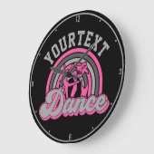 Ballet Dancer ADD TEKST Klassieke Dans Performer Grote Klok (Hoek)