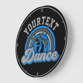 Ballet Dancer ADD TEKST Klassieke Dans Performer Grote Klok (Hoek)