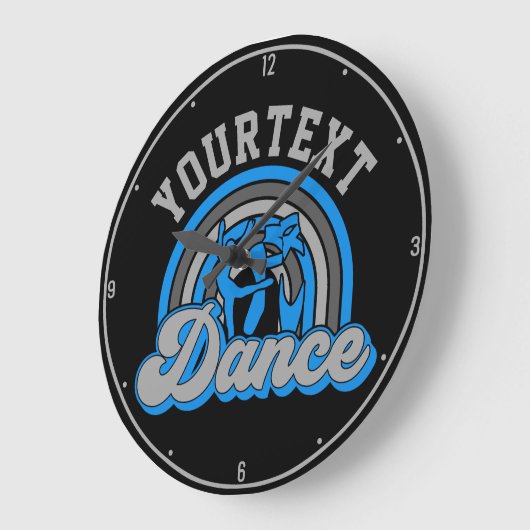 Ballet Dancer ADD TEKST Klassieke Dans Performer Grote Klok (Hoek)