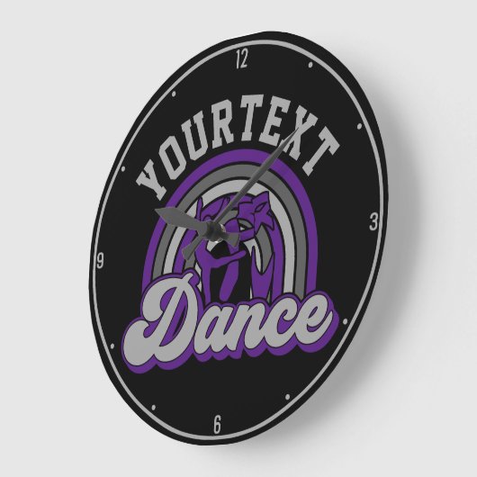 Ballet Dancer ADD TEKST Klassieke Dans Performer Grote Klok (Hoek)