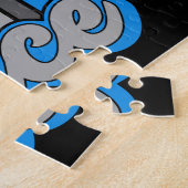 Ballet Dancer ADD TEKST Klassieke Dans Performer Legpuzzel (Zijkant)