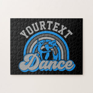 Ballet Dancer ADD TEKST Klassieke Dans Performer Legpuzzel