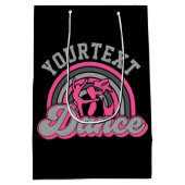 Ballet Dancer ADD TEKST Klassieke Dans Performer Medium Cadeauzakje (Achterkant)