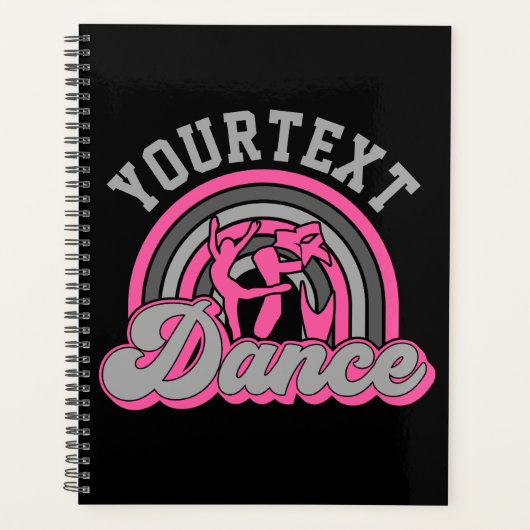 Ballet Dancer ADD TEKST Klassieke Dans Performer Planner (Voorkant)