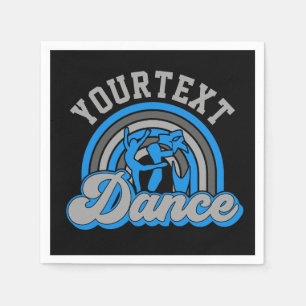 Ballet Dancer ADD TEKST Klassieke Dans Performer Servet