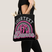 Ballet Dancer ADD TEKST Klassieke Dans Performer Tote Bag (Dichtbij)