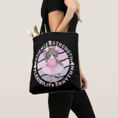 Ballet Dancer - Ballerina Dancing Principles Tote Bag (Dichtbij)