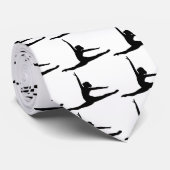 Ballet Dancer Ballerina Stropdas (Opgerold)