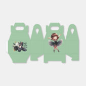 Ballet Dancer Bedankdoosjes (Uitgevouwen)