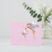 Ballet Dancer Briefkaart (Staand voorkant)