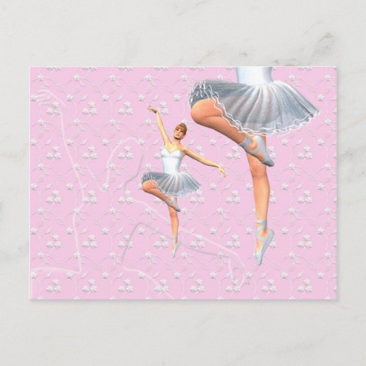 Ballet Dancer Briefkaart (Voorkant)