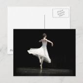 Ballet Dancer Briefkaart (Voorkant / Achterkant)