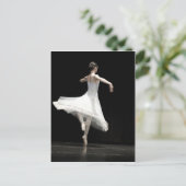 Ballet Dancer Briefkaart (Staand voorkant)