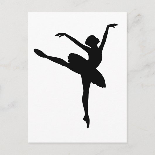Ballet Dancer Briefkaart (Voorkant)