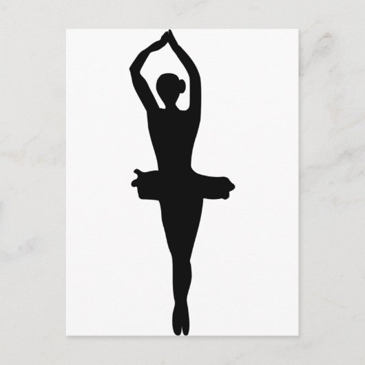 Ballet Dancer Briefkaart (Voorkant)