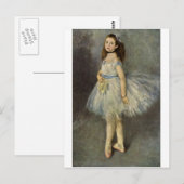 Ballet Dancer Briefkaart (Voorkant / Achterkant)