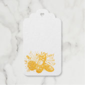 Ballet Dancer Cadeaulabels (Voorkant)