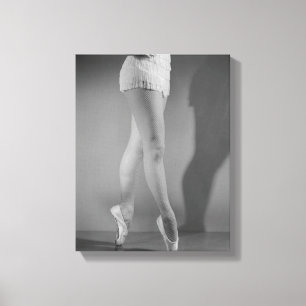 Ballet Dancer Canvas Afdruk