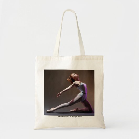 Ballet Dancer Canvas tas (Voorkant)