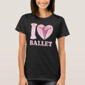 ballet dancer choreographer dance training ballet_ t-shirt (Voorkant)