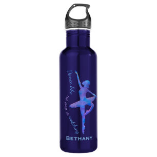 Ballet Dancer Dance Quote, gepersonaliseerd Waterfles