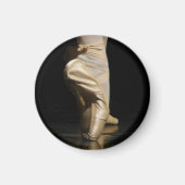 Ballet Dancer Danser op Toes, En Pointe Magneet (Voorkant)