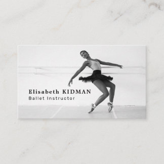 Ballet Dancer, danseres Visitekaartje