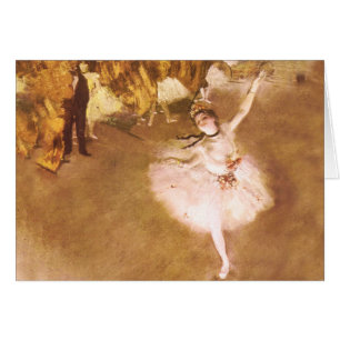 Ballet Dancer Degas Star Painting