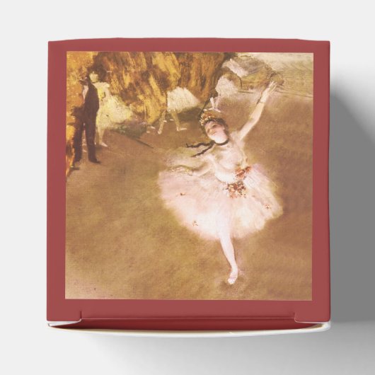 Ballet Dancer Degas Star Painting Bedankdoosjes (Bovenkant)