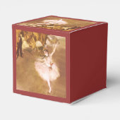 Ballet Dancer Degas Star Painting Bedankdoosjes (Achterkant)