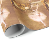 Ballet Dancer Degas Star Painting Cadeaupapier (Rol Hoek)