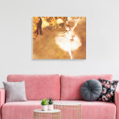 Ballet Dancer Degas Star Painting Canvas Afdruk (Insitu (Woonkamer))