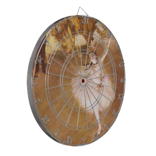 Ballet Dancer Degas Star Painting Dartbord (Voorkant Links)