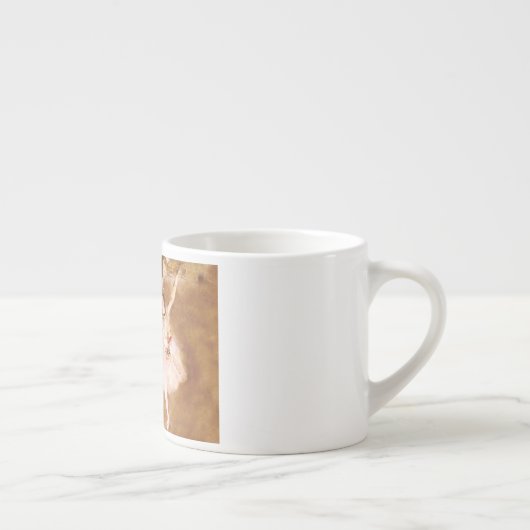 Ballet Dancer Degas Star Painting Espresso Kop (Rechts)