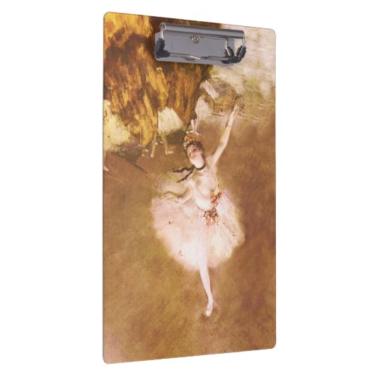Ballet Dancer Degas Star Painting Klembord (Rechts)