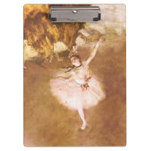Ballet Dancer Degas Star Painting Klembord (Voorkant)