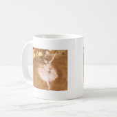 Ballet Dancer Degas Star Painting Koffiemok (Voorkant links)