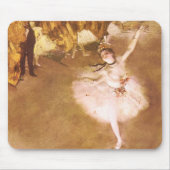 Ballet Dancer Degas Star Painting Muismat (Voorkant)