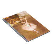 Ballet Dancer Degas Star Painting Notitieboek (Rechterzijde)