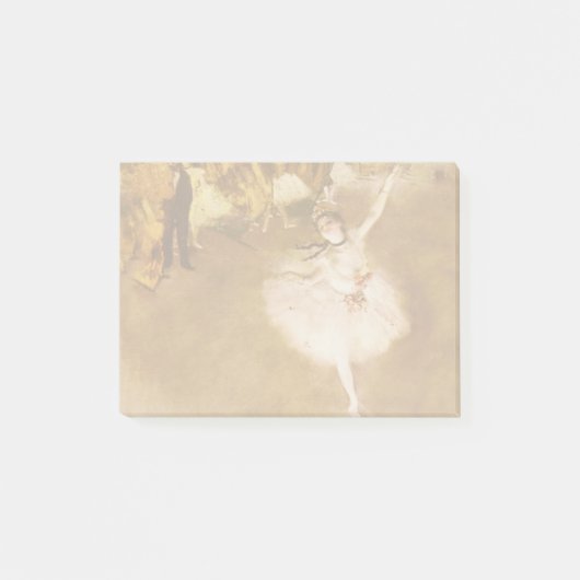 Ballet Dancer Degas Star Painting Post-it® Notes (Voorkant)